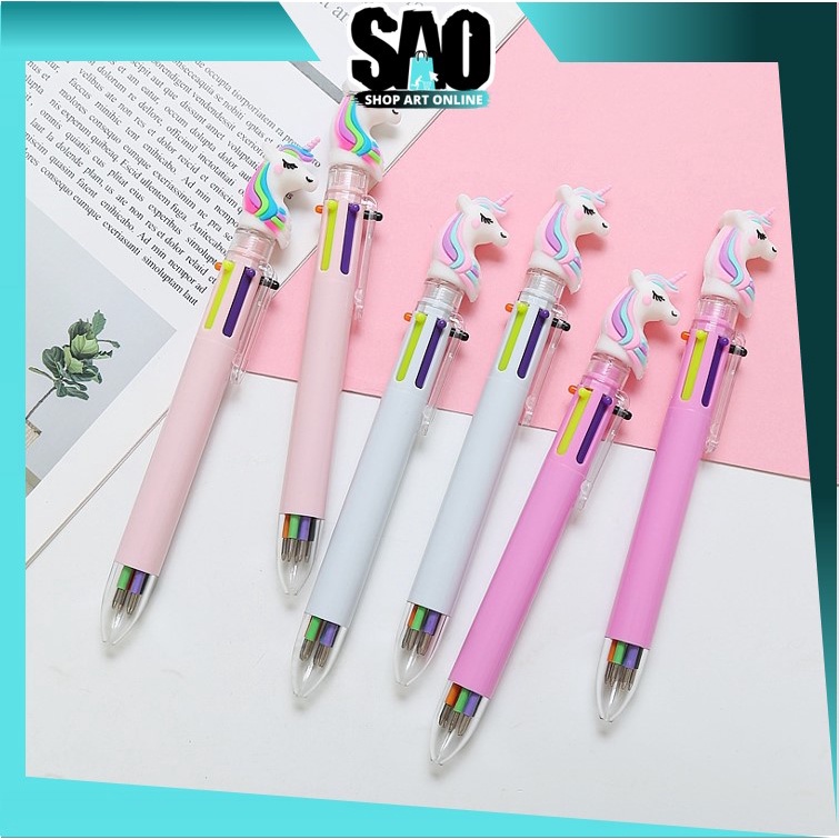

SAO - S5617 Pulpen Bulan Unicorn Lucu / Pena Mekanik 6 Warna Karakter Unicorn Moon / Alat Tulis Kerja Mekanik / Pena Multiwarna