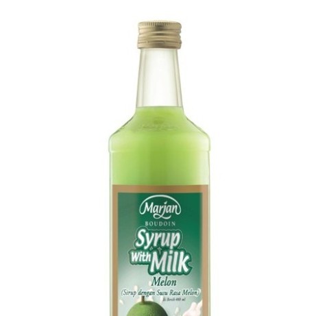 SIRUP SUSU MELON MARJAN SYRUP WITH MILK 460ML