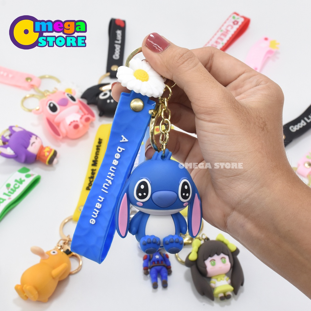 Gantungan Tas Squid Game Gantungan Kunci Karakter Marvel Murah Meriah Anime Key Chain - 259