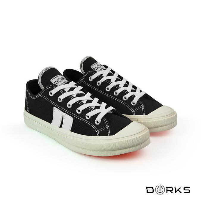 DORKS Classic Low Black Sepatu Original Sepatu Pria Sepatu Wanita