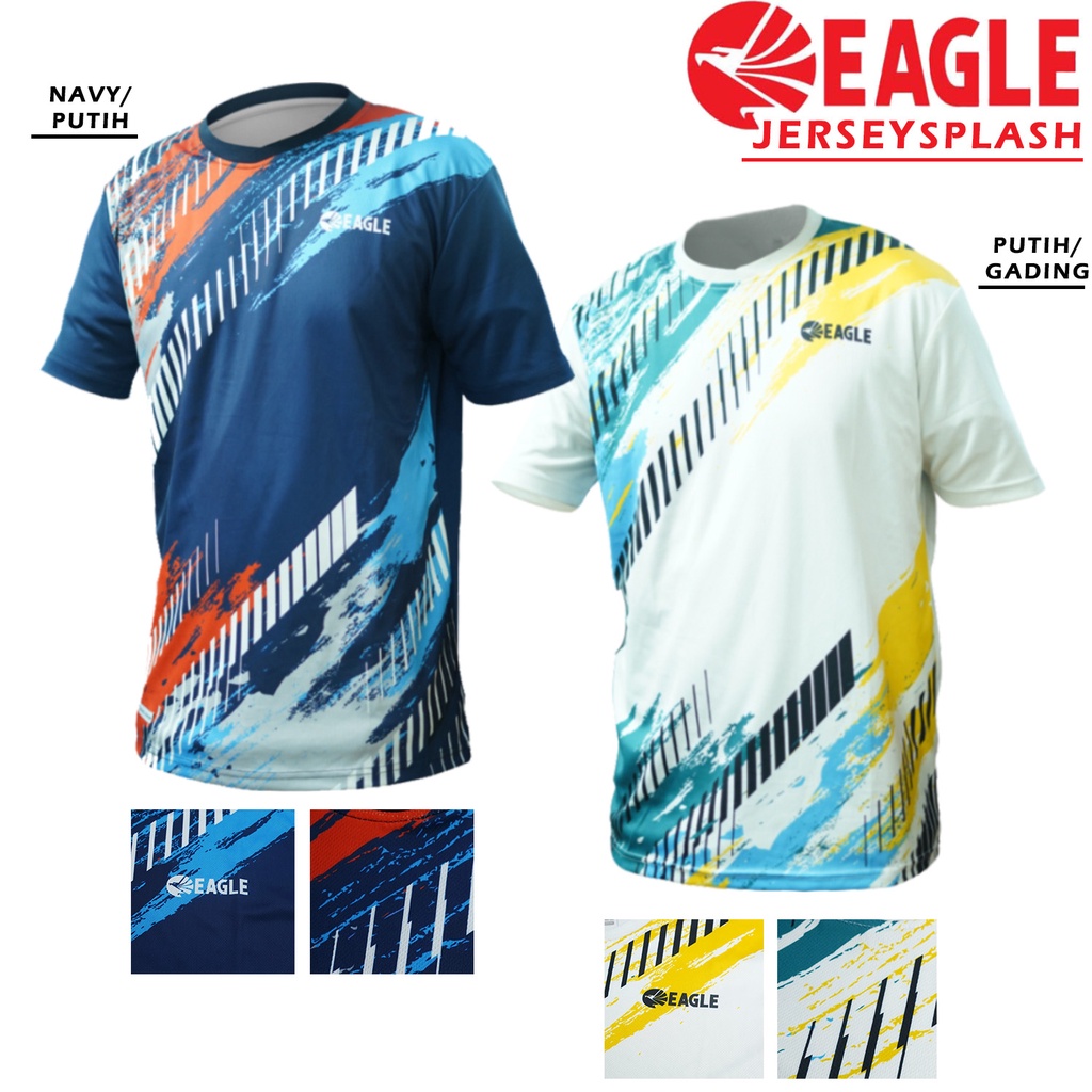 Jual Kaos Baju Jersey Badminton Eagle Splash Original Terbaru Shopee Indonesia