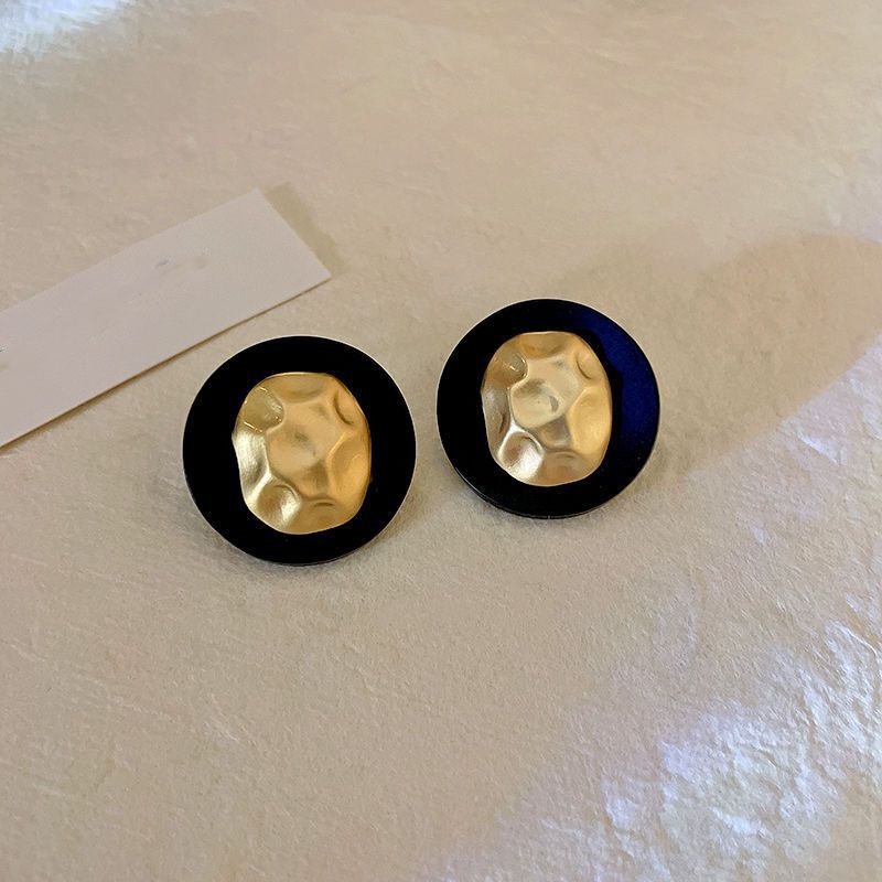 Anting Tusuk Gantung Temperament Warna Gold Gaya Korea / Trendy / Keren Untuk Wanita