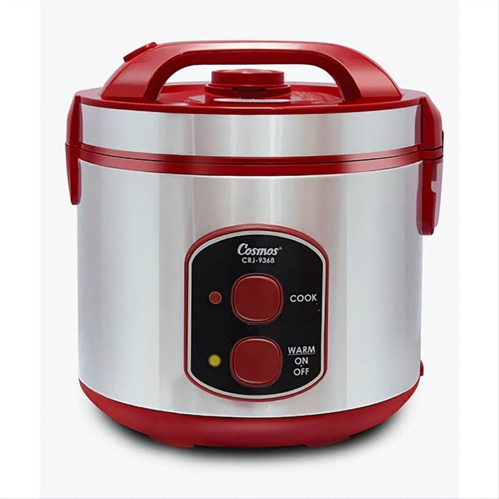 Cosmos Magic Com 2 Liter Stainless CRJ 9368 CRJ9368 Rice Cooker