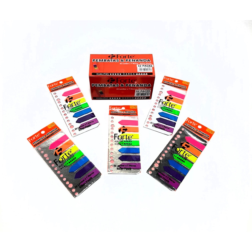 

Harga Grosir (10packs X 7 Warna )Label/Stiker Pembatas & Penanda Bahan Plastik