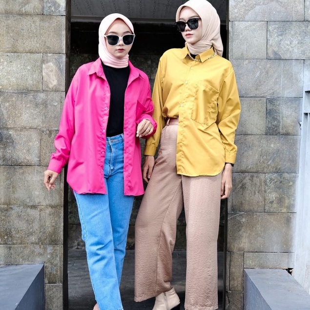 Kemeja Linen oversized- Deara Olivia shirt Kemeja Oversize Linen Wanita - Kemeja Linen - Oversized Shirt Linen Kemeja Katun Toyobo Wanita Polos Lengan Panjang Kemeja Toyobo Polos Wanita Lengan Panjang BASIC SHIRT / PLAIN SHIRT ready size S-XXL untuk CPNS