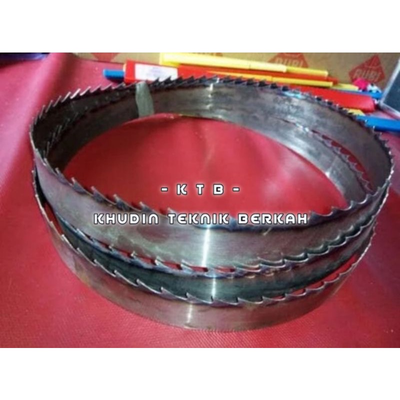 Gergaji Pita Titik Baja / Band Saw Blade For Wood 2" x 0.9 / 1.8 x 3.5 M