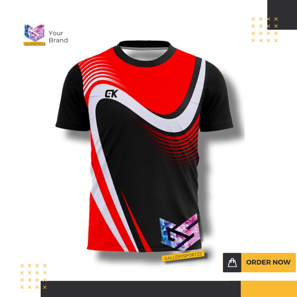 1 SET PAKAIAN OLAHRAGA PRIA BAJU FUTSAL KAOS LARI BAJU JOGGING MURAH BADMINTON VOLLY
