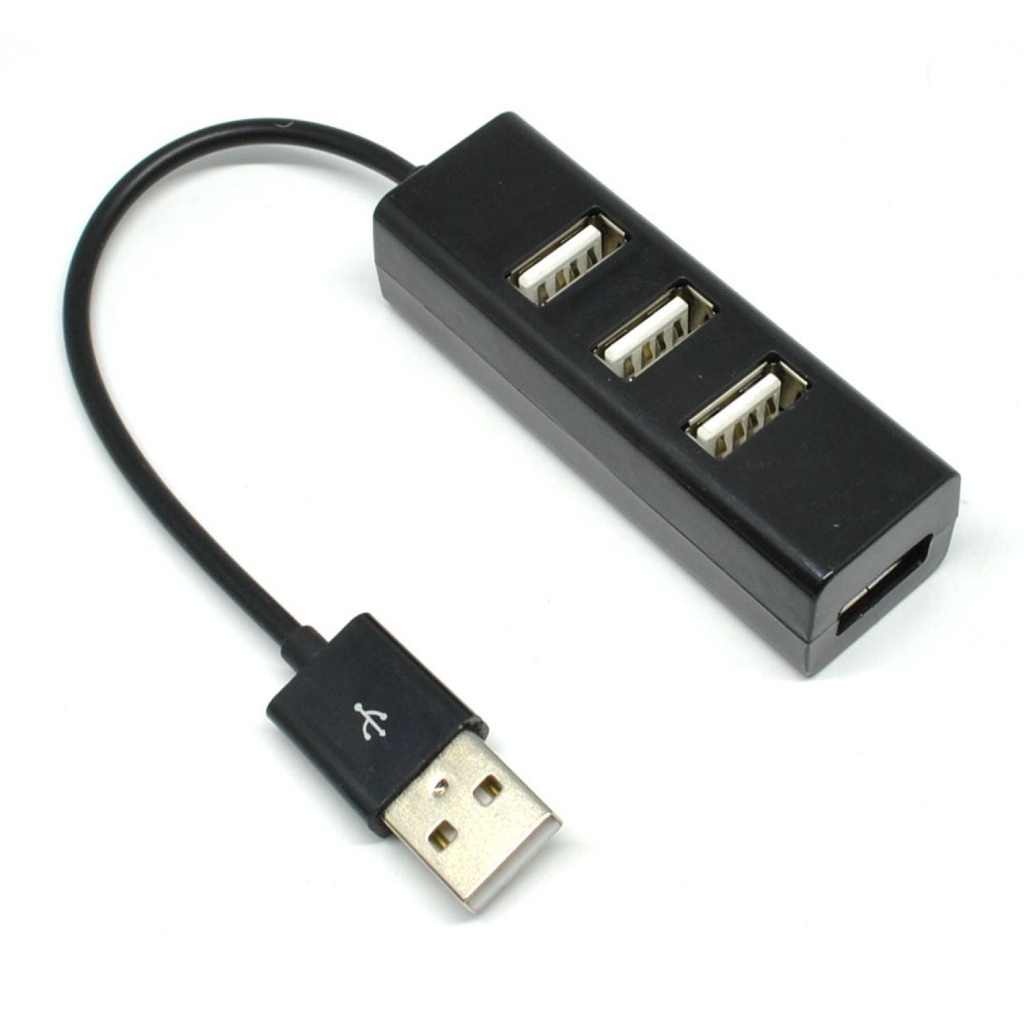 USB Hub 4 Port 2.0 Adapter Saklar Sambungan USB Transfer Super Cepat Portable EASYIDEA