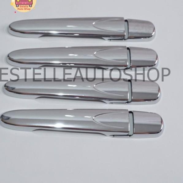 DOOR HANDLE - COVER HANDLE PINTU MOBIL CHROME CALYA SIGRA