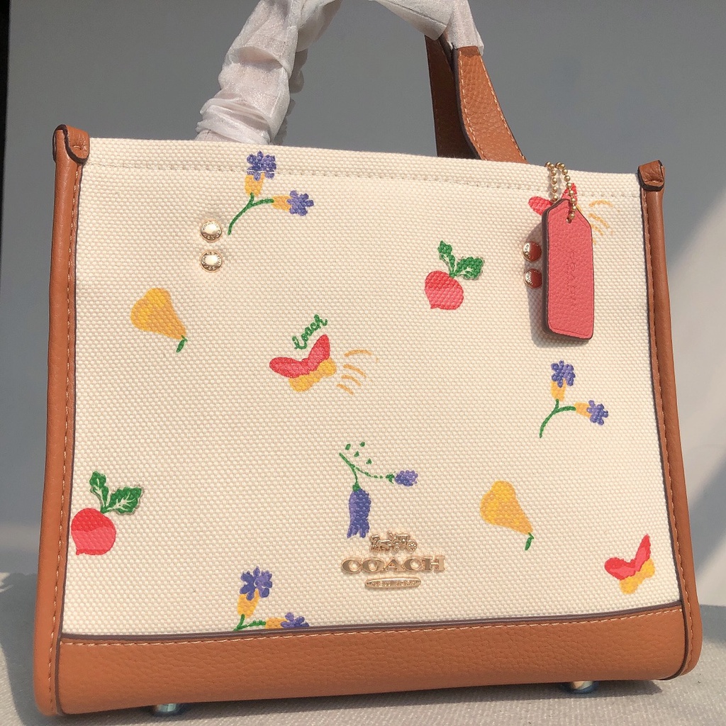coach 8253 new dempsey 22 pastoral small tote bag handbag shoulder bag messenger bag  ttb