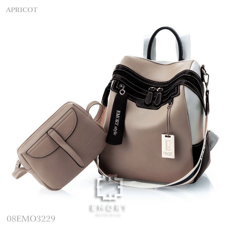 Tas Wanita EMORY Berlyana BDG  08EMO3229 ransel teridiri dari enam warna
