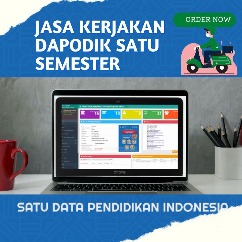 

JASA KERJAKAN DAPODIK SEKOLAH [PAUD, SD, SMP, SMA] FULL SAMPAI SINKRON