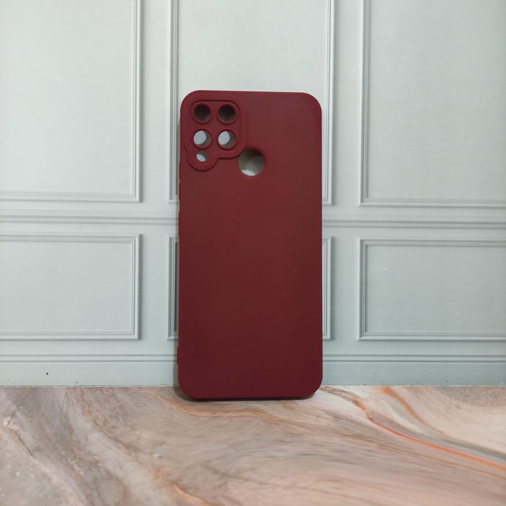 SoftCase ProCamera Silicon Matte Case Sam A04S A13 5G A14 5G Full Cover White_Cell