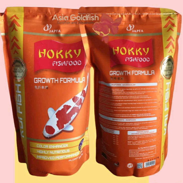 Jual Hokky Growth Formula 1Kg Fish Food Makanan Koi Koki Shopee Indonesia