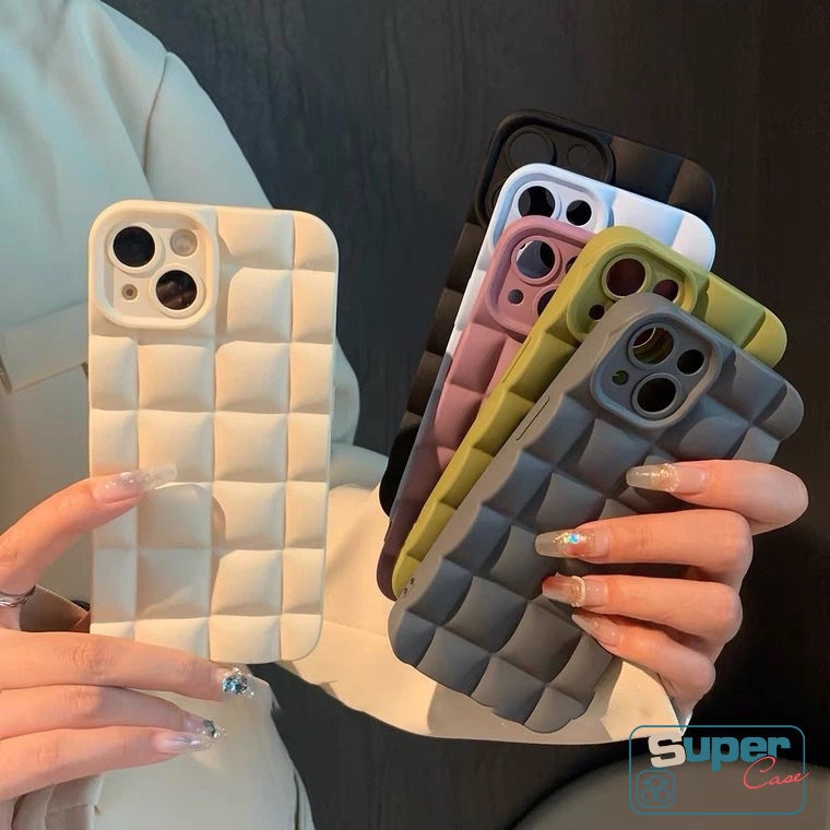 Soft Case Matte Warna Permen Gaya Vintage Untuk iPhone 7Plus 8Plus 6 6s 7 8 Plus 11 12 13 14 Pro MAX XR X XS MAX SE 2020