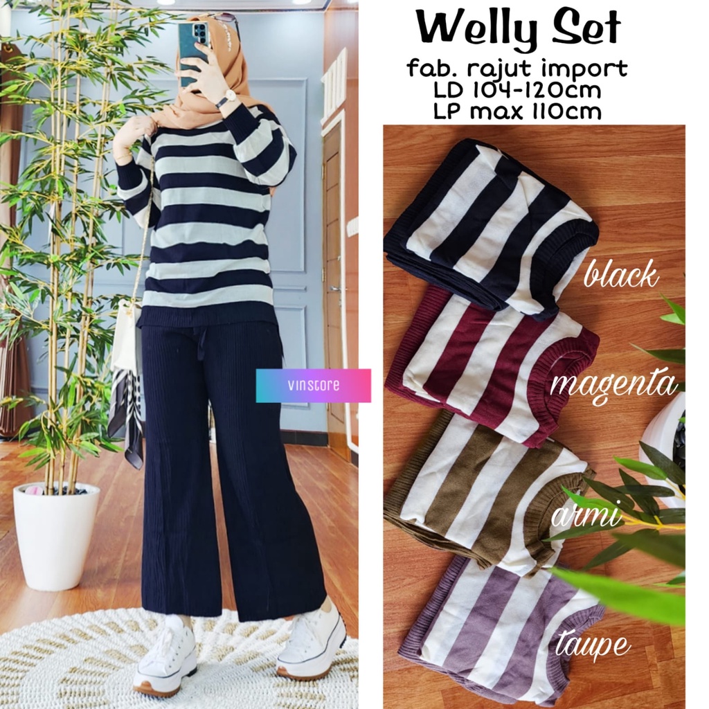 welly set rajut murah by vinstore solo