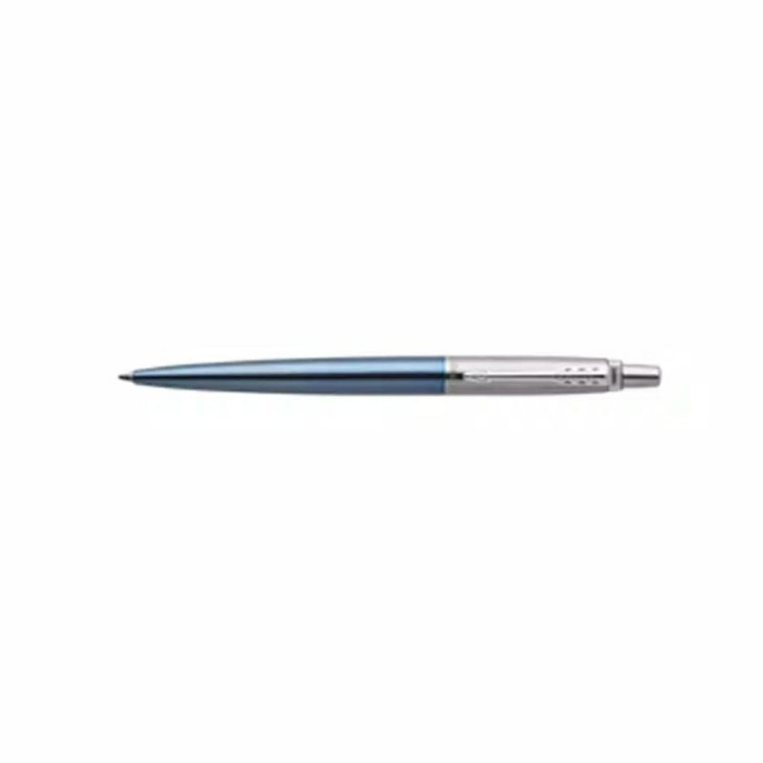 

Pulpen Parker New Jotter Waterloo Biru Muda Ct Ballpoint Klip Silver [Populer]