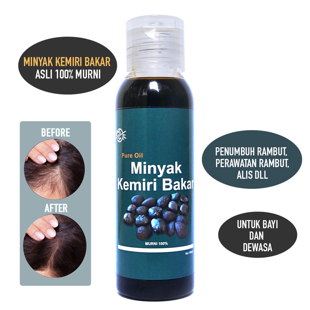 Minyak Kemiri Bakar Murni