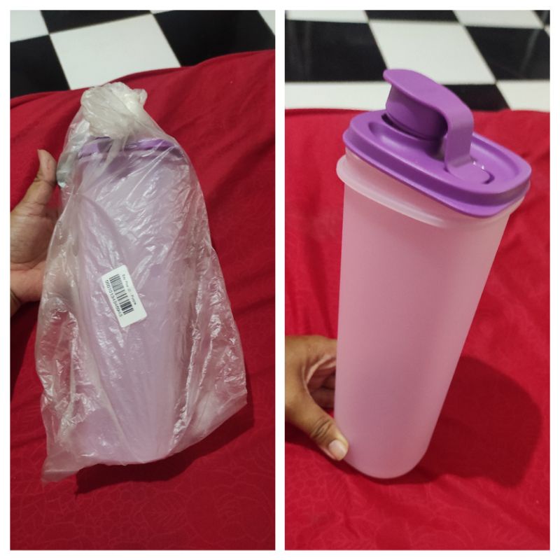 tupperware ezy pour wadah botol minyak kecap ungu