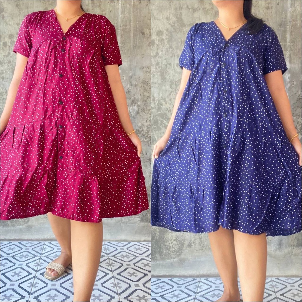 DRESS MOMO KANCING BALI.