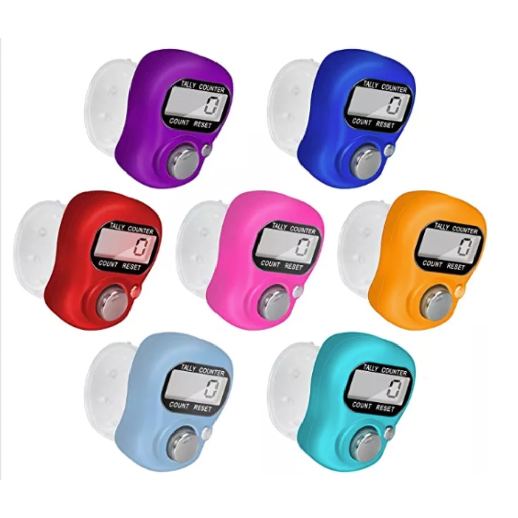 Alat Hitung Jari Tasbih Digital Mini Elektrik Premium Finger Counter