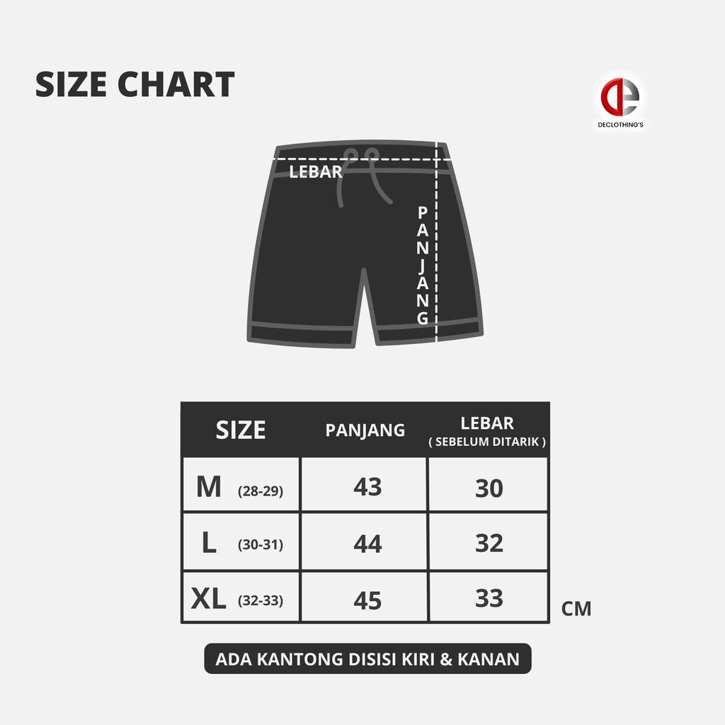 Celana Pendek Pria Santai Sweatpants Sweatshorts Pria Fleece Short Pants Sweetpants h m hnm