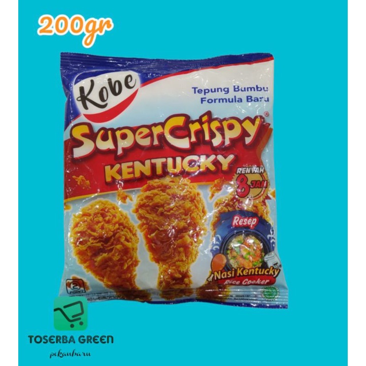 

Kobe Tepung Super Krispi Kentucky 200gr