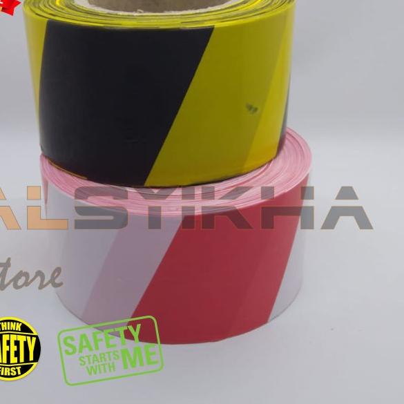 

Barricade Safety line 3"x300 mtr/roll - Kuning