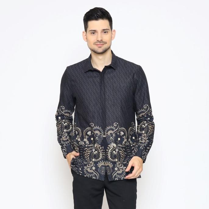 Maginot Kemeja Batik 3.0 Cakra-LS Lengan Panjang Pria