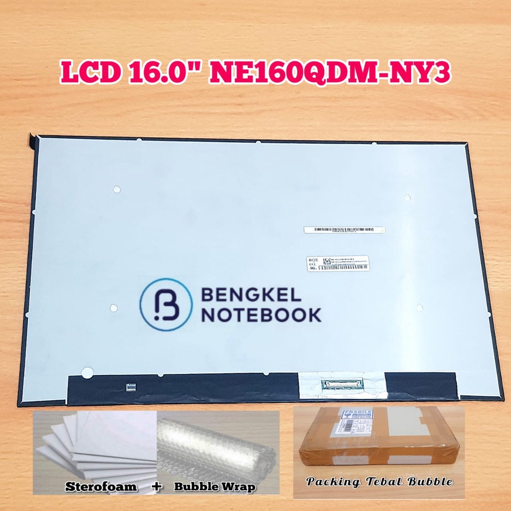 LCD 16.0&quot; NE160QDM-NY3 160QDM-NY1 V8.0 165HZ B160QAN02.Q MNG007DA1-6 Asus ROG Zephyrus M16 GU603H GU603 EDP 40Pin 2560X1600 PCB Rata