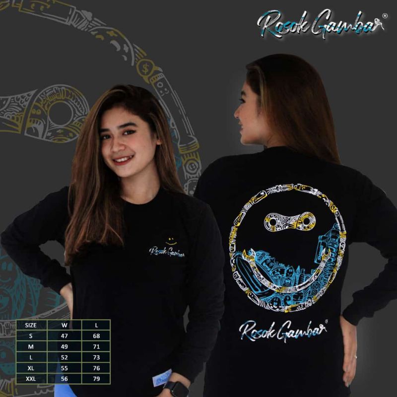 Kaos ROSOK GAMBAR Original