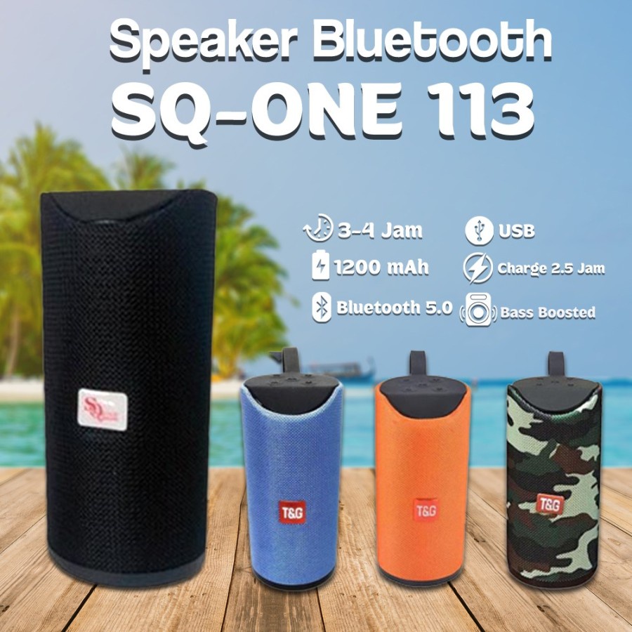 ( FAS ) SPEAKER BT SQ-ONE SQ113 | SPEAKER BLUETOOTH | SPEAKER PORTABLE