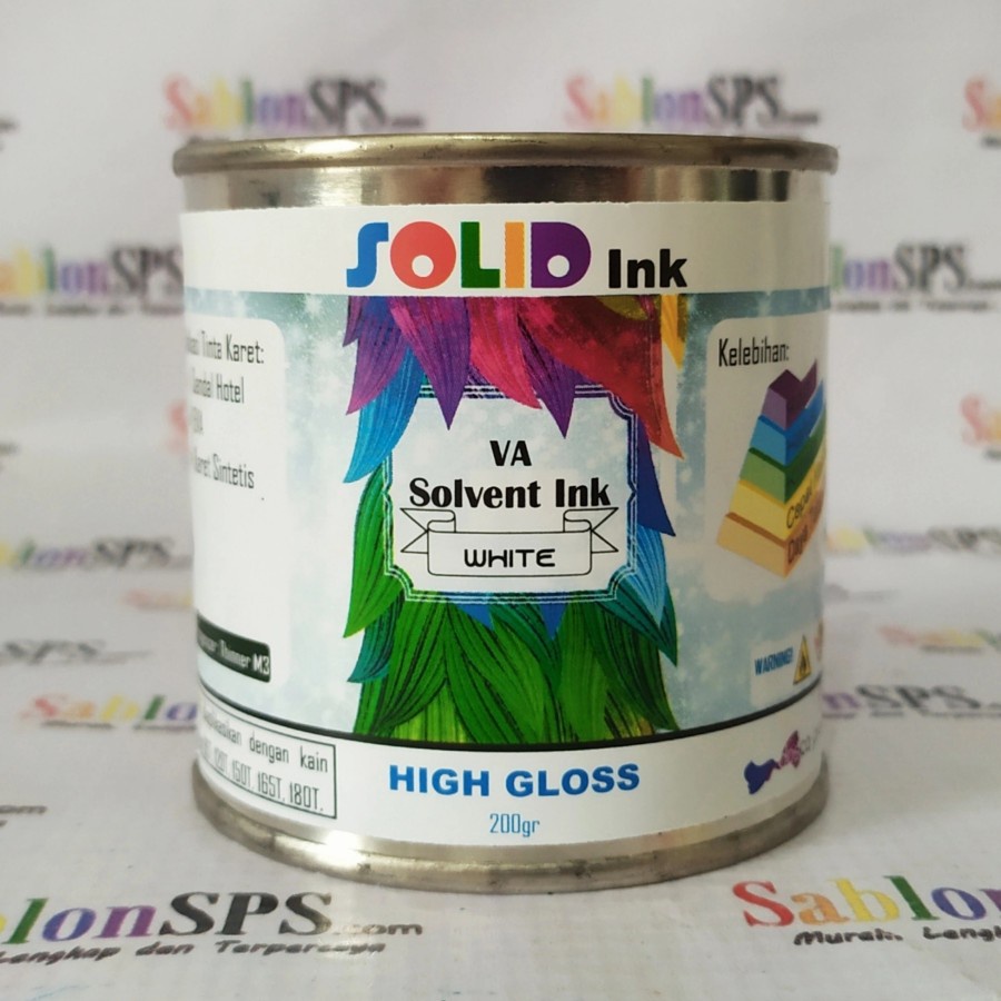 TINTA SABLON EVA BAHAN SPON SANDAL EVA WHITE PUTIH 1KG