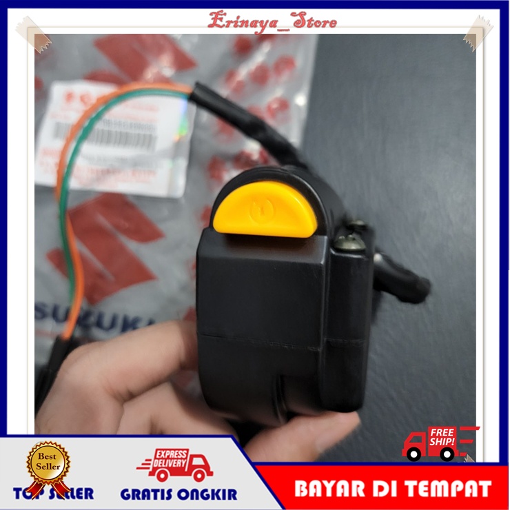 ORIGINAL SGP Sakelar Saklar Switch Kanan Holder Gas Tombol Stater Motor Suzuki Satria FU 150 Origina