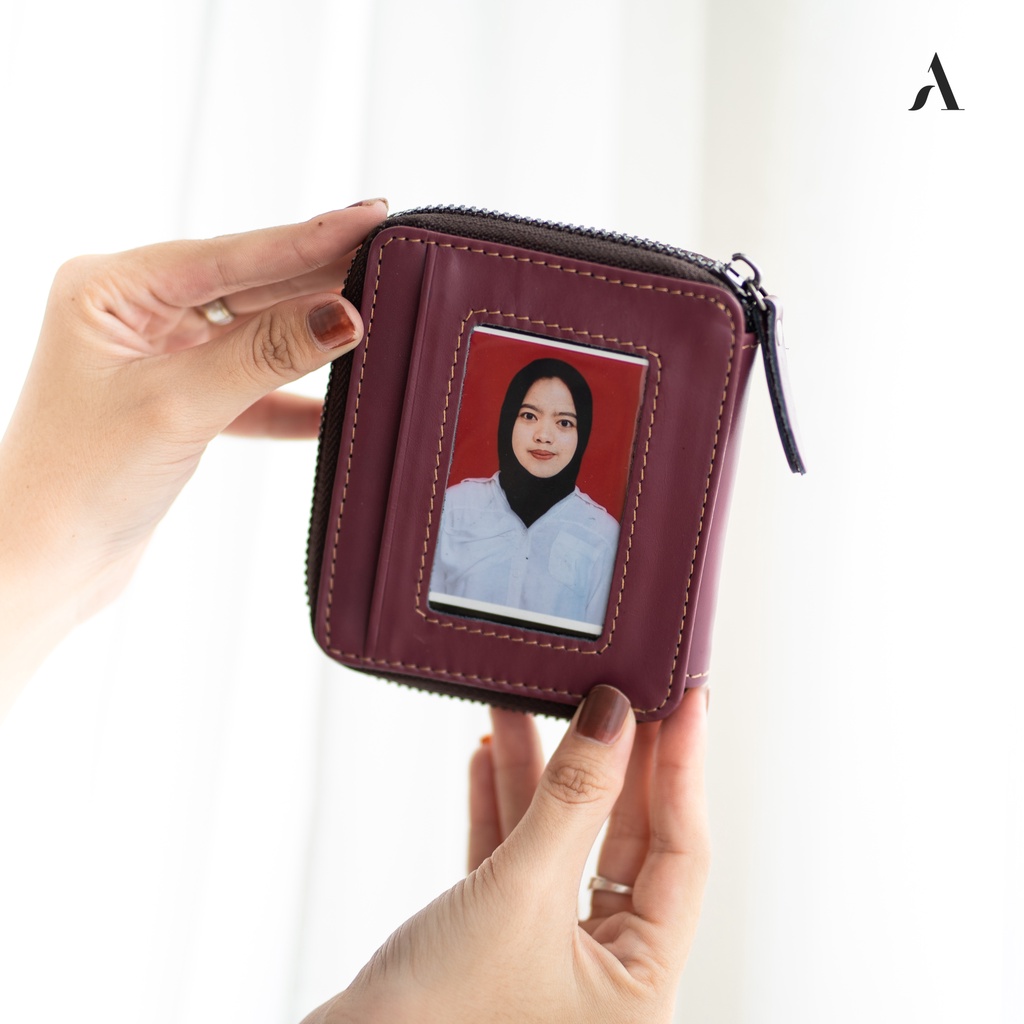 Reven Leather Dompet Wanita Kekinian Kulit Asli Alona Vela Wallet /Dompet Mini Wanita Terbaru/Trendy