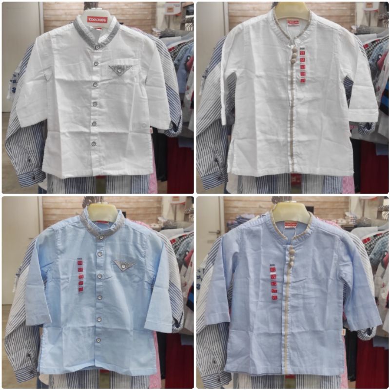 Cool Baby Kemeja Koko Panjang Bayi 6-36 bulan