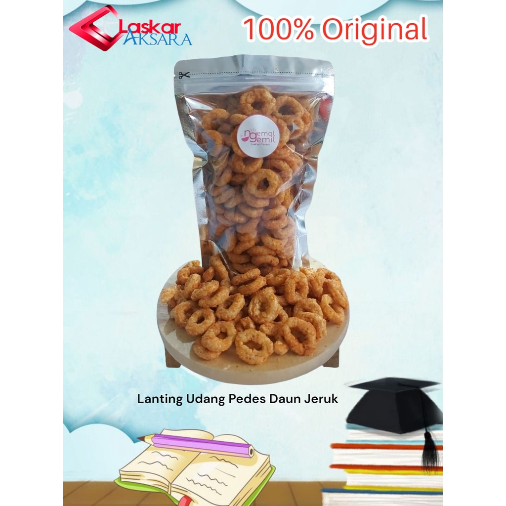 

Lanting Udang Pedas Daun Jeruk Selondok Udang Ring Pedes / Premium