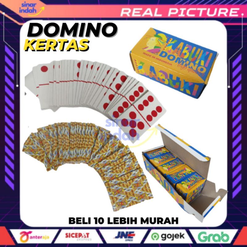 Kartu Domino Kertas Kabuki Gaple Kertas