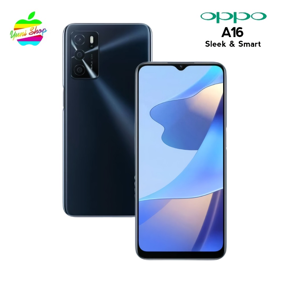 OPPO A16 4/64GB GARANSI 1 TAHUN