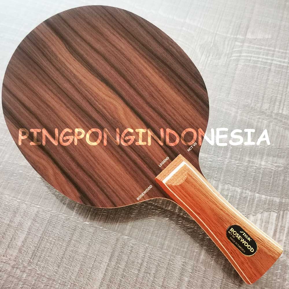 Stiga Rosewood NCT VII JTTAA - Blade Kayu Pingpong Tenis Meja Bat Bet Offensive