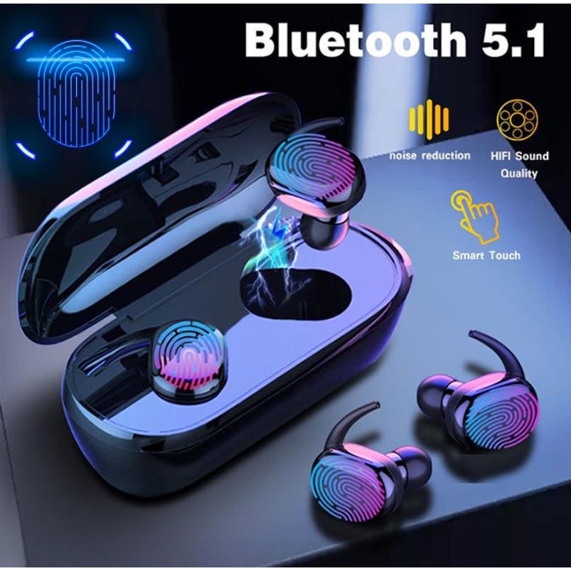 Earphone Bluetooth 5.0 Wireless New TWS Y30 Earphone Bass Earbuds