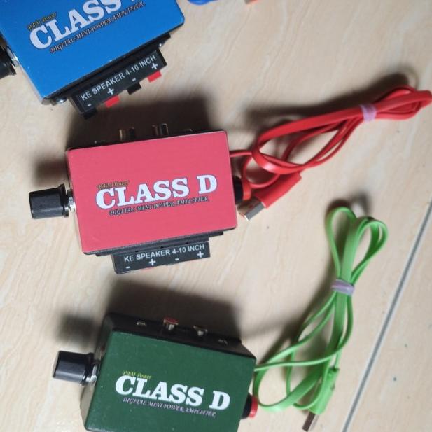 Digital Mini power amplifier class D - Biru