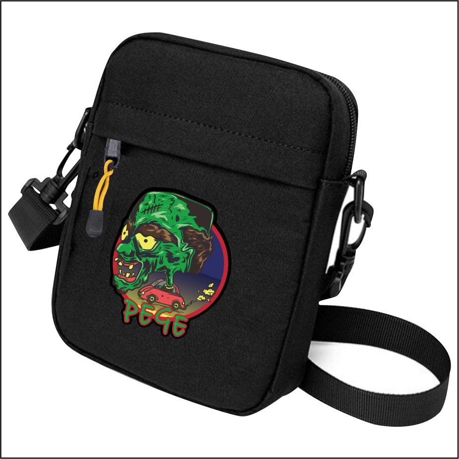 Tas Selempang Bahu Pria Motif Sablon Distro PEGE - PG 8942