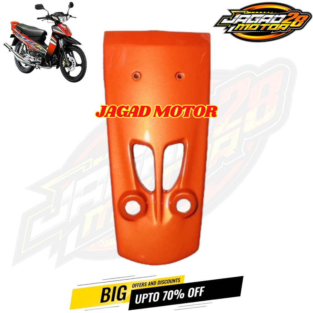 Tameng Depan Yamaha Fizr Fiz R Orange / Dasi Depan Yamaha Fizr Fiz R Orange / Panel Depan Yamaha Fizr Fiz R Orange / Tameng Dasi Depan Yamaha Fizr Fiz R Orange / Tameng Dasi Panel Dada Cover Body Depan Yamaha Fizr Fiz R Orange