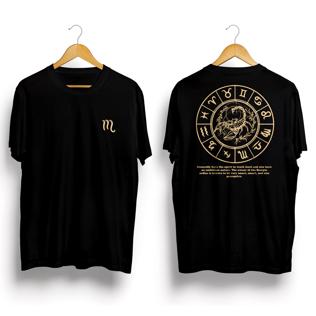 Baju Kaos Distro Pria Wanita Zodiak Sagitarius