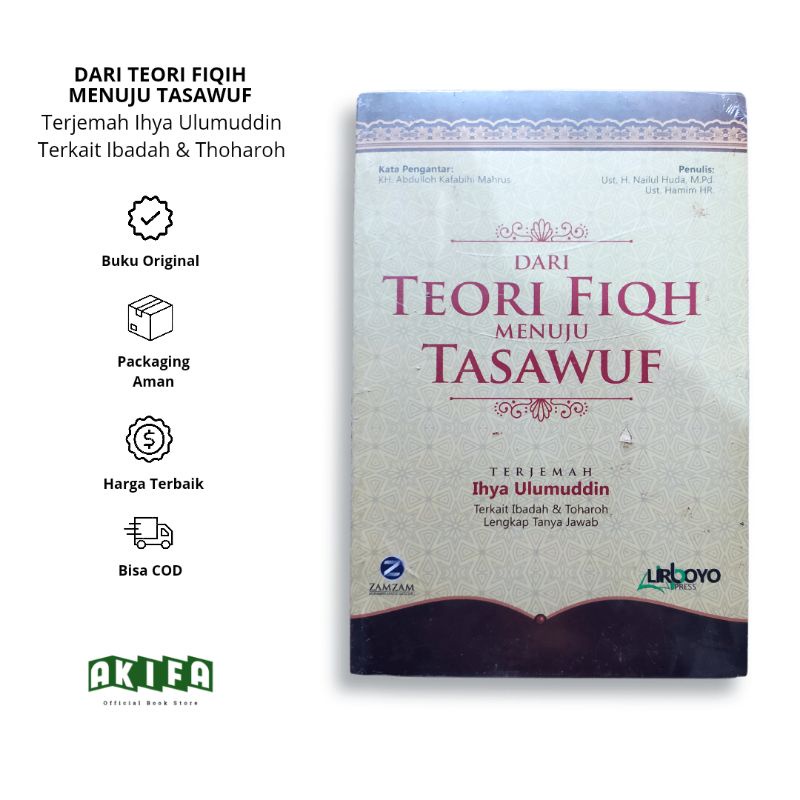 Buku Dari Teori Fiqh Menuju Tasawuf Terjemah Ihya Ulumuddin