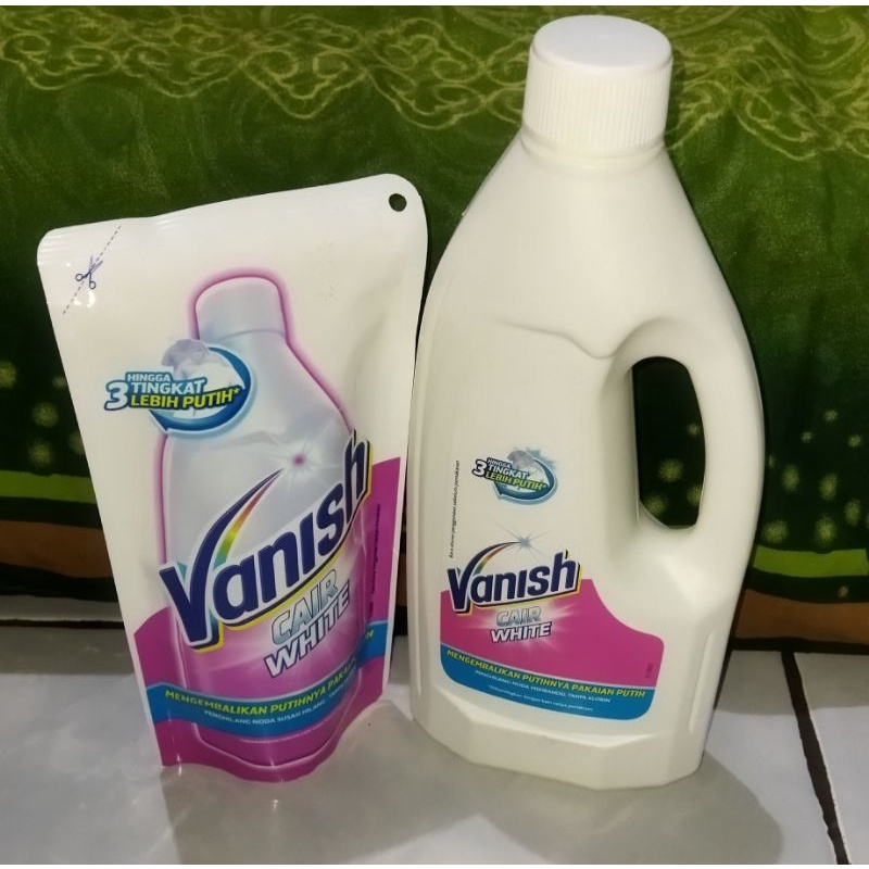 vanish cair white 500ml botol + 150ml