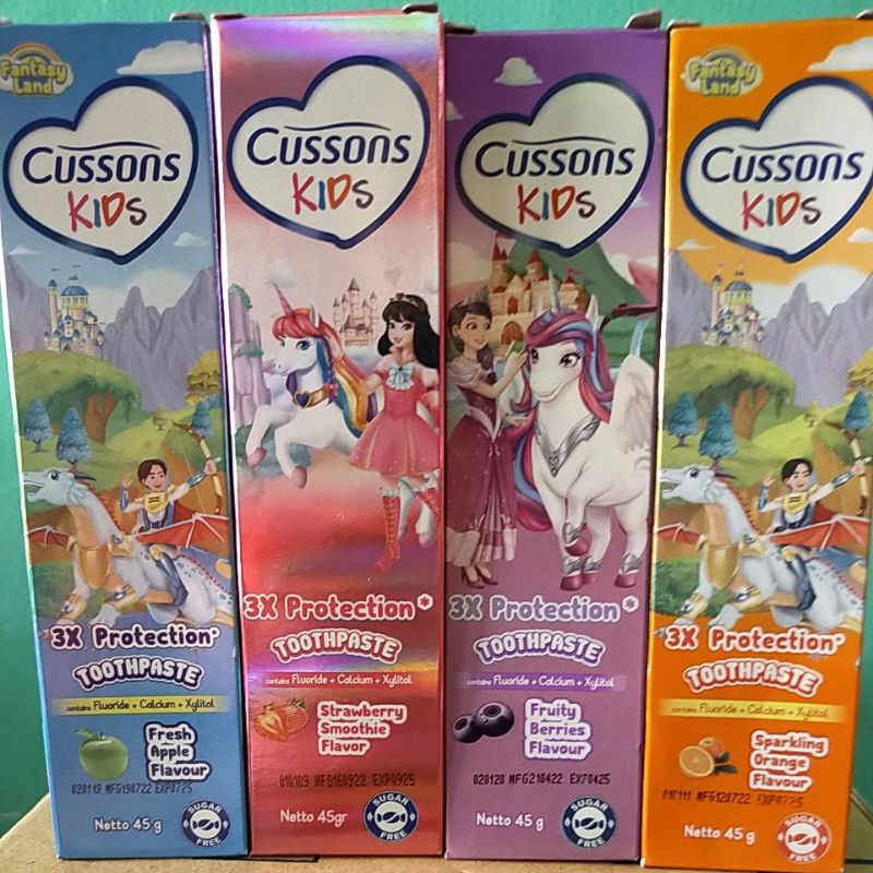 Cussons kids pasta gigi/tooth paste 45g