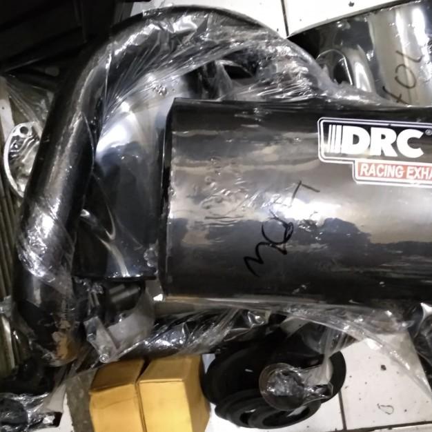 knalpot vespa racing merk DRC