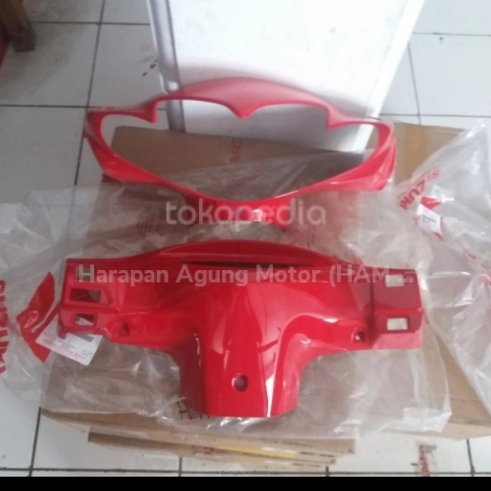 batok depan shogun 125 r dan belakang ori SGP merah